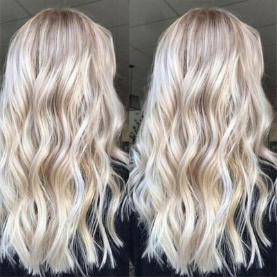 Ash Brown Blond Highlights Human Hair Wigs Balayage Lace Front Wig 26'' Cap Small