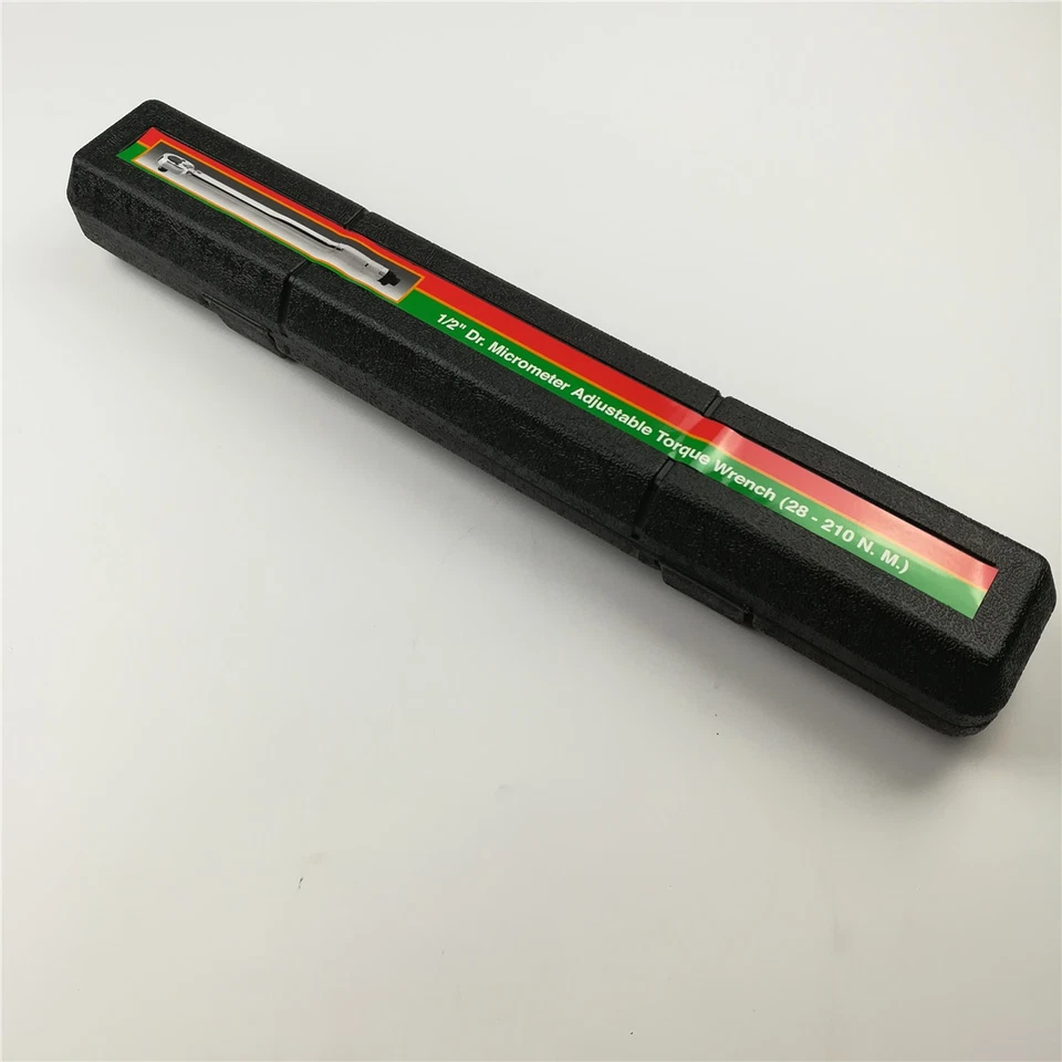 1/2" 28-210 N.M Adjustable Torque Wrench   Spark Plug Wrench Car Repair Tools - Image 2 of 4