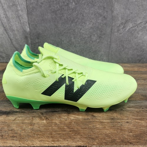New Balance Furon Pro V7+ FG Größe 9,5 Herren neongrün Fußballschuhe SF1FL75