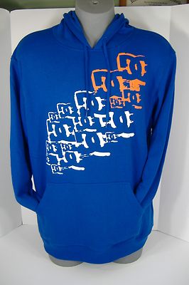 New Mens Large DC Shoes YC Phipps PO-M Florida Gators Blu Orange Jacket Hoody$60