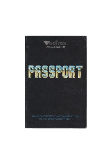 Jeu Vidéo Cosmic Chasm Pour Console Vectrex - Cassette, Notice Et Overlay Inclus