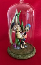 NUEVO 2018 Disney Store Jiminy Cricket Cúpula de Vidrio Cuaderno de Bocetos Ornamento ¡NUEVO EN CAJA!