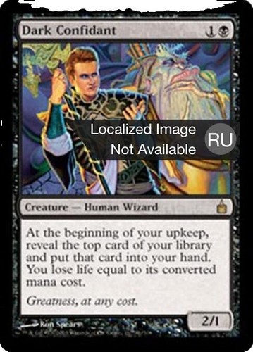 Dark Confidant (FOIL) - MTG Final Fantasy FIN 0094 Magic | eBay