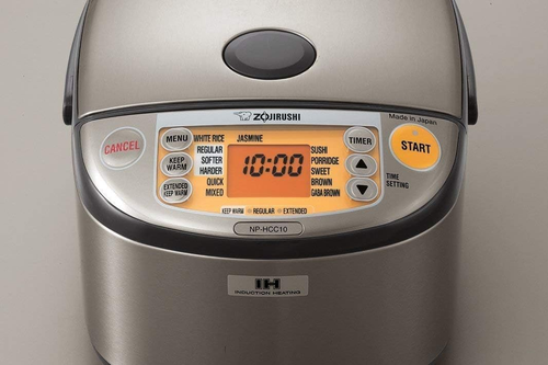 NP-HCC10XH Induction Heating System Rice Cooker and Warmer, 1 L, Stainless Dark - Picture 3 of 4