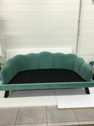 Produktbild von Hundebett Grosse Hunde Hundesofa Für Kleine Hunde Hundebett Haustiersofa Mit Holzbeinen Bis Zu 8 Kg Samt Touch Grau 64 X 45 X 36 Cm 1 Orthopädisches Hundebett