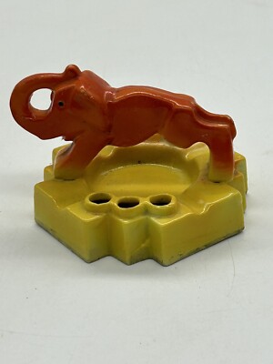 elephant cigarette holder Cast Iron Dispenser, Elephant Cigarette Dispenser, Mechanical Cigarette Dispenser, Cast Iron Elephant Art Deco Porcelain Elephant Ash