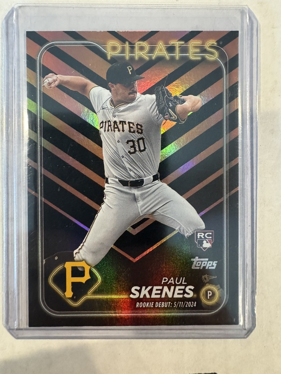 おくらいりHALLOWEEN2024 2024 Topps Update Halloween Orange Black Holiday SP Paul Skenes