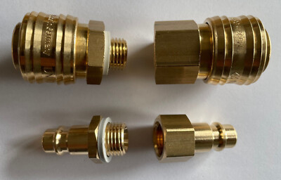 Druckluft Kupplung 1.4 Zoll 1/4 '' Schnellkupplung Druckluftkupplung NW 7,2 IG AG