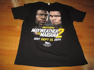 値下げメイウェザーVSマイダナ2 tシャツ 2014 FLOYD MAYWEATHER vs MARCOS MAIDANA Sept 13, 2014 