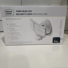 New Home Zone Security LED Twin Security Light Motion 3000L ES00929G