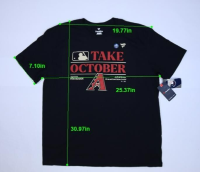 Arizona Diamondbacks 2023 Take October MLB Postseason Locker Room