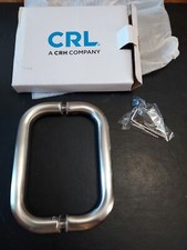 CRL BMNW6X6BN 6"X6" BACK TO BACK SHOWER DOOR HANDLE SET BRUSHED NICKEL 5 BOXES