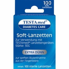 TESTAMED Soft-Lanzetten 100 St PZN10267483
