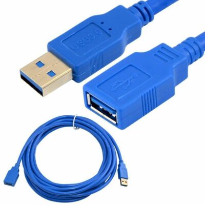 USB 3.0 Extension Extender Cable Cord Standard Type A Male to Female 5 FT/1.5M