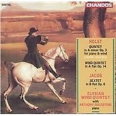 Holst: Quintets / Jacob: Sextet  {Free P&P Tracked 24}