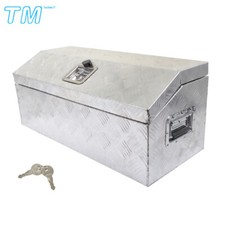 Remolque de almacenamiento + bloqueo de aluminio para camioneta pickup de 30" X 13" X 13"