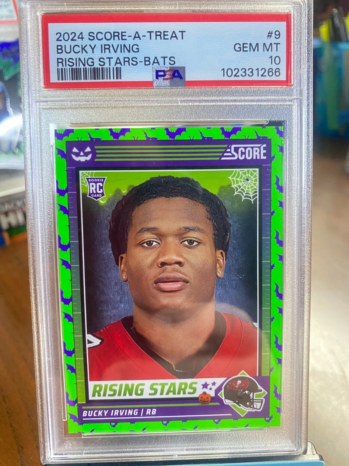 Bucky Irving Panini Score-A-Treat Rising Stars #9 Bats