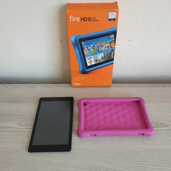 Amazon Kindle Fire HD 8 Kids Edition 32GB Tablet Pink for sale online