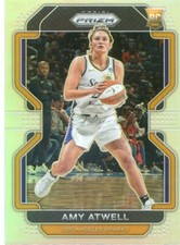 2022 Panini Prizm WNBA AMY ATWELL RC ROOKIE #47 SILVER PRIZM SPARKS