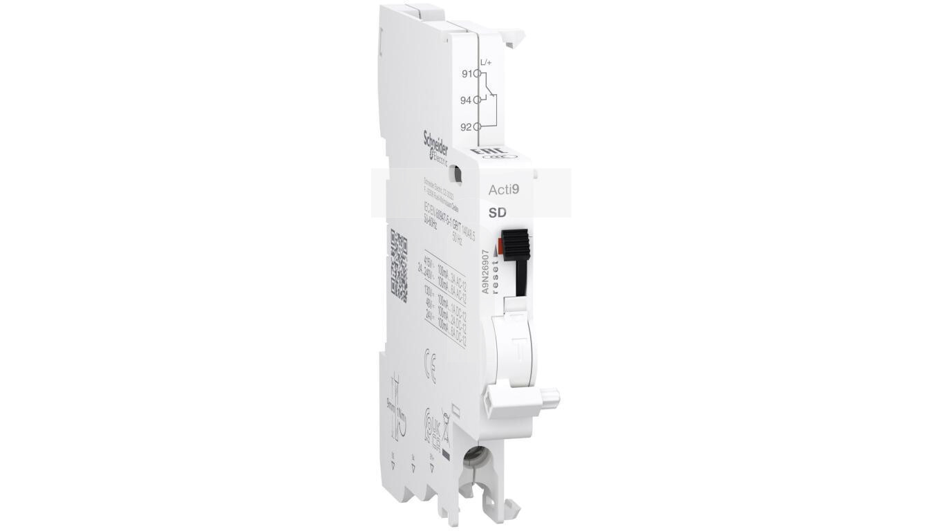 Acti9 OF auxiliary contact, 1 alternating (1 CO), bottom terminals A9N269 /T2UK