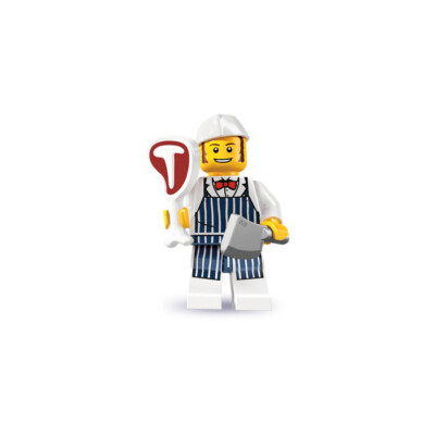 LEGO Series 6 Collectible Minifigures 8827 - Butcher (SEALED) | eBay
