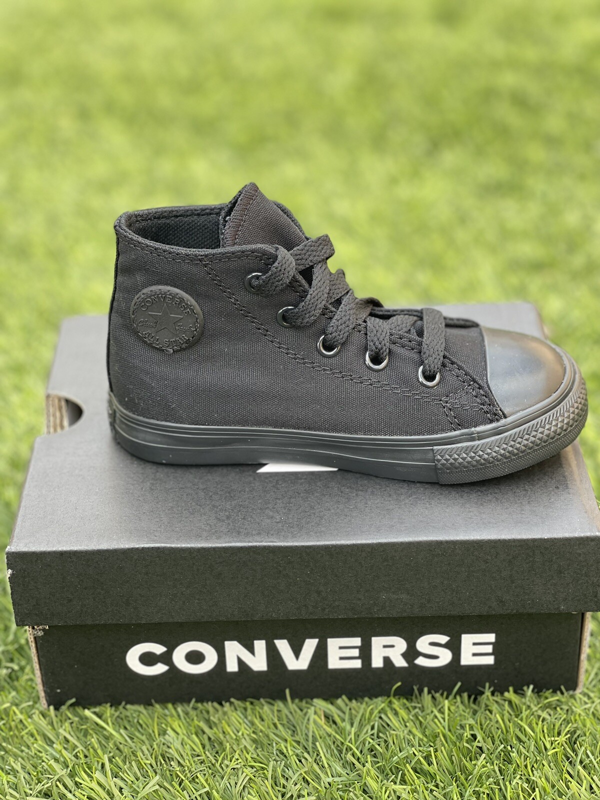 All Black Hightop For Baby Toddler