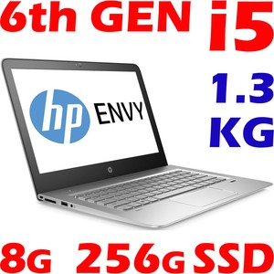 HP ENVY 13.3" FHD Core i5-6200U 8GB 256GB-SSD Slim Ultrabook 