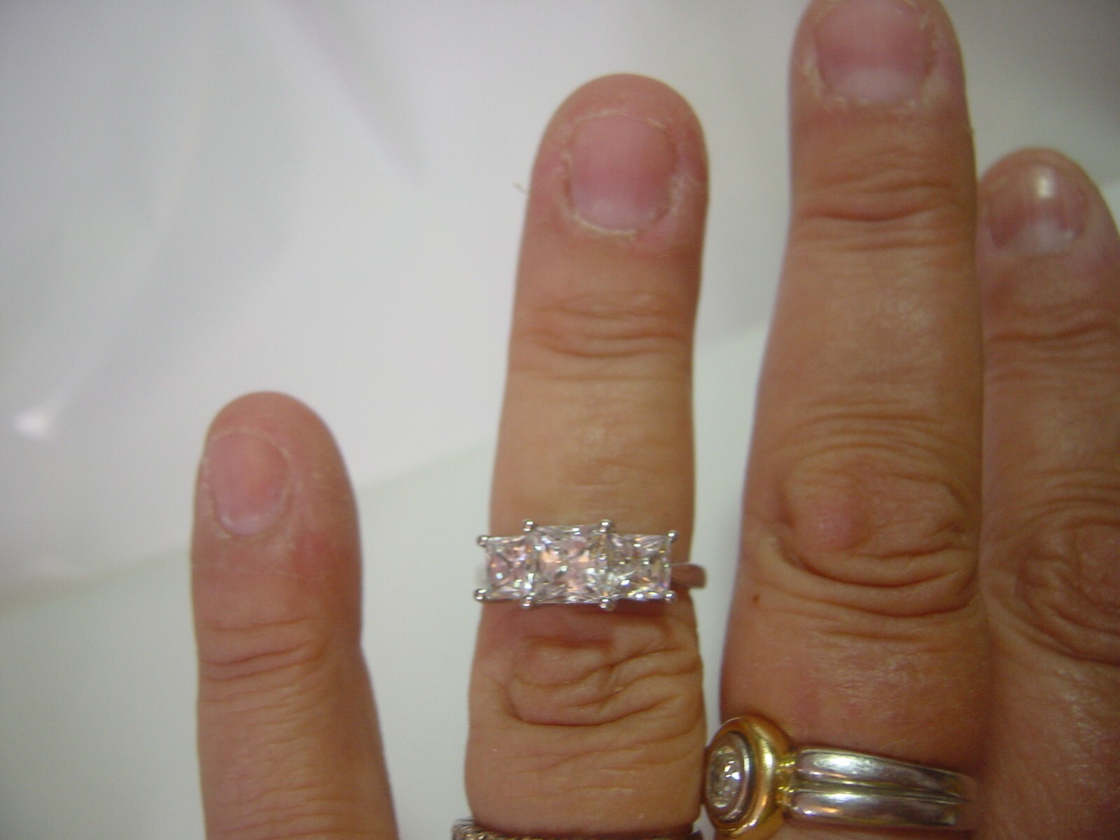 VINTAGE BEAUTIFUL SOLID SILVER RING-MAGNIFICENT S… - image 1