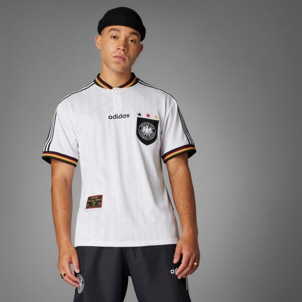 adidas Germany 1996 Home Mens Soccer Jersey White Asia-Fit IT7749