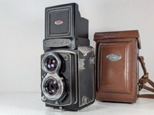  Exc 5 for this age Yashica Yashicaflex Model C TLR 6x6 Camera 80mm f/3.5 JAPAN