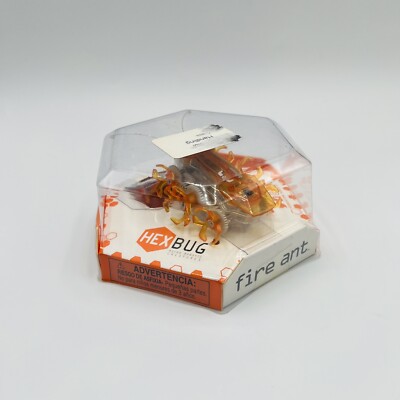 HEX BUG FIRE ANT--ORANGE MICRO ROBOTS CREATURES Brand New