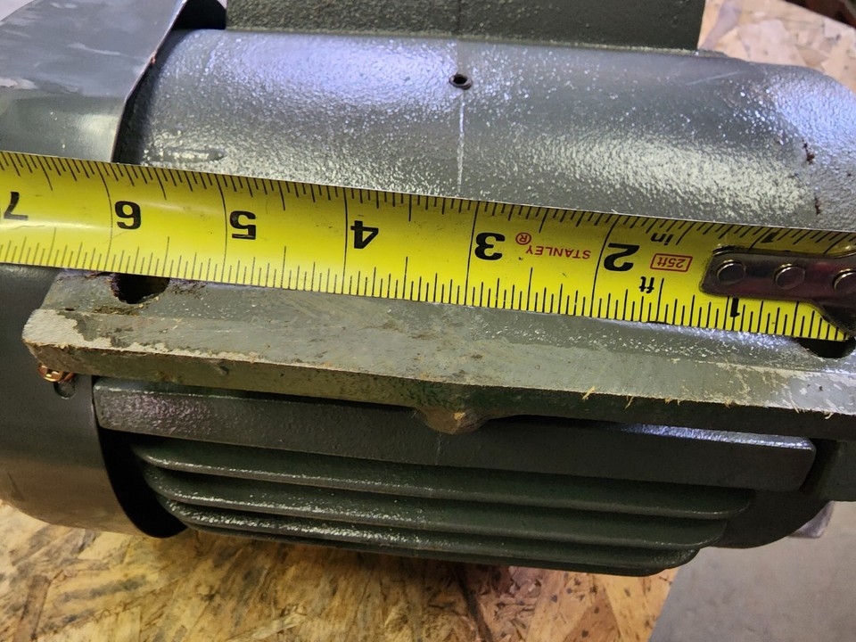 Superb Electric 7-1/2 HP 3 PH 220/440 V. 3450 RPM TEFC Electric Motor ...