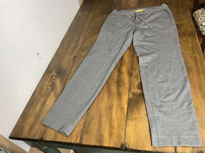 Brax Feel Good Fabio Men's Size 33x32 Comfort Trousers Gray Chino Stretch Pants