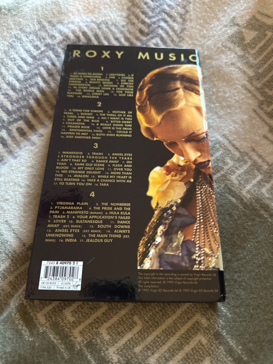 Roxy Music The Thrill Of It All 4-CD Box Set | eBay