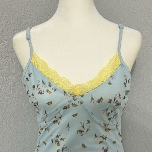 Y2k Babydoll Slip Dress Lingerie JForJustify Floral Whimsigoth Fairy Coquette S - Picture 2 of 8