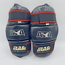 ATA Power MAS Martial Arts Taekwondo Kids Vinyl Combat Padded Sparring Knee Pads