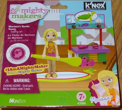 Marissa's Turtle Tours Mighty Makers Figure Pack K'NEX Construction Toy
