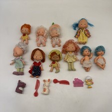 Vintage Strawberry Shortcake American Greetings Large Doll / Parts Lot 