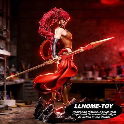 30CM tall Pyrrha Nikos 3D Print Model Unpainted Unassembled GK statue Figure