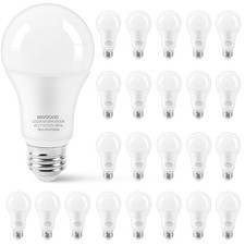 24 Packs 1600LM LED Light Bulbs 100 Watt Equivalent, 14W 5000K Daylight White...