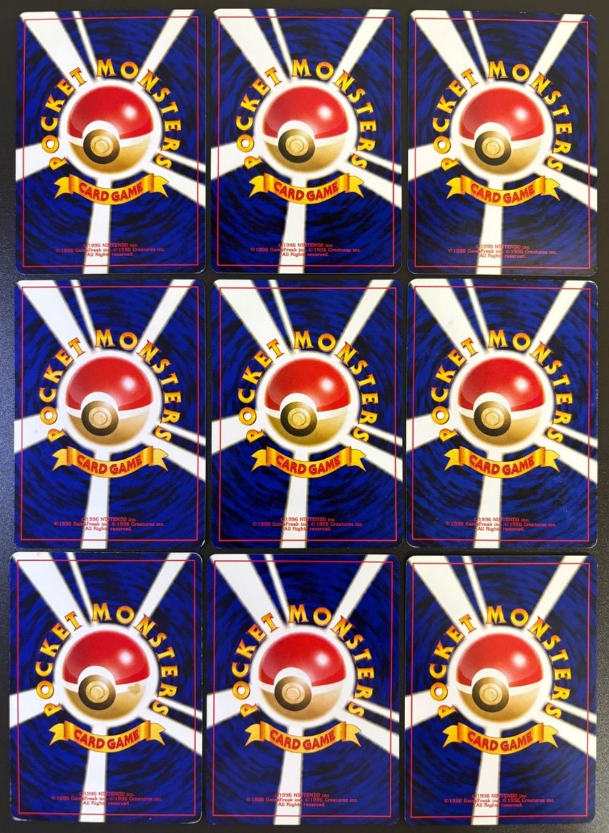 Complete set of Unown A-Z from the Neo series, plus a collection