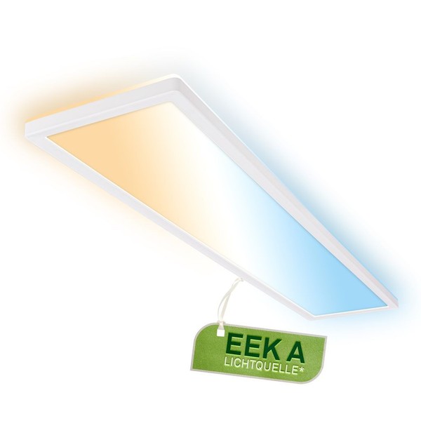 LED Deckenlampe LED Panel Mit EEK A Lichtquelle* Flach Dimmbar CCT Fernbedienung-image