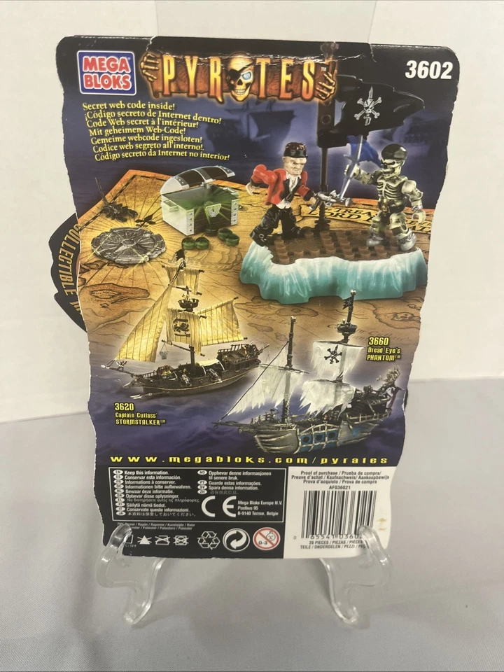 Mega Bloks 3602 Pyrates Hidden Loot Pirate playset - Image 3 of 4