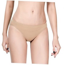Pro Dance Ballet Briefs for Women and Girls Seamless 12-14 Years Beige 1 Piece