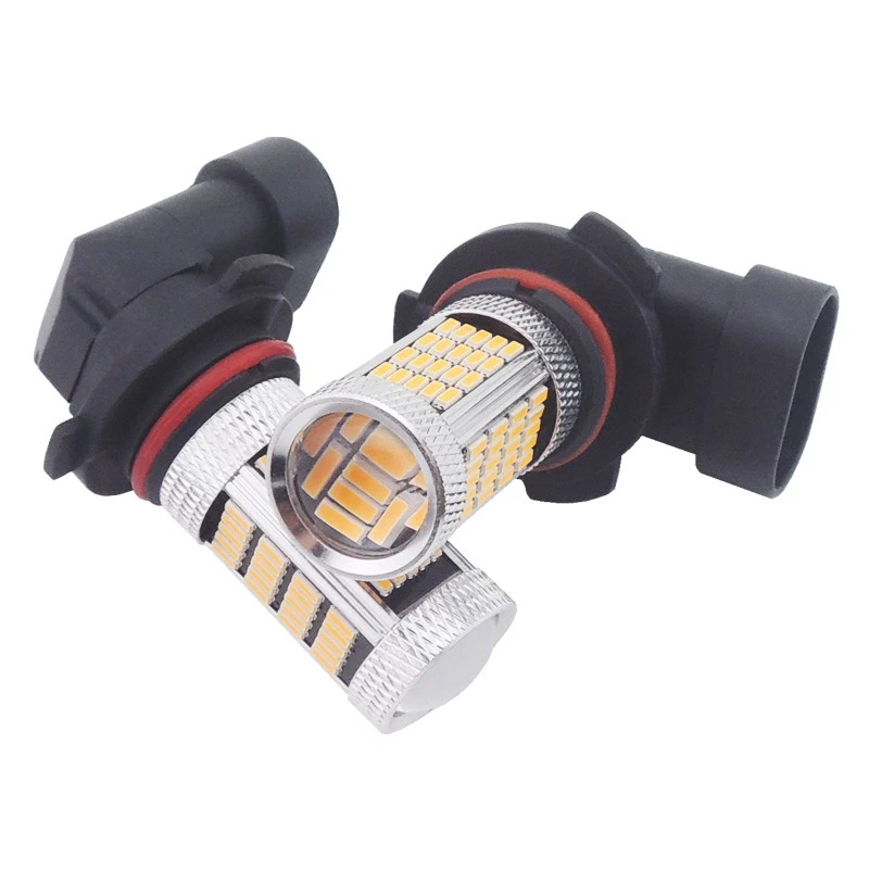 2pcs Amber Yellow 9006 HB4 LED Fog Light Bulb Car Truck Fog Driving Lamp Replace - Image 4 of 4