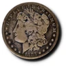 1883-CC Morgan Silver Dollar S$1 VG Very Good Detail