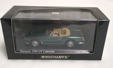 MINICHAMPS Maserati 3500 GT Vignale Spider 1/43 Collector's Model Green/Biege