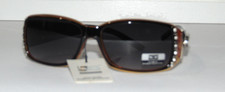 Cg Women Sunglasses UV Protection Plastic Black Temples Rhinestone