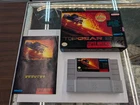 Top Gear 2(Super Nintendo SNES, 1993) Video Game Cart W/Box and Manual
