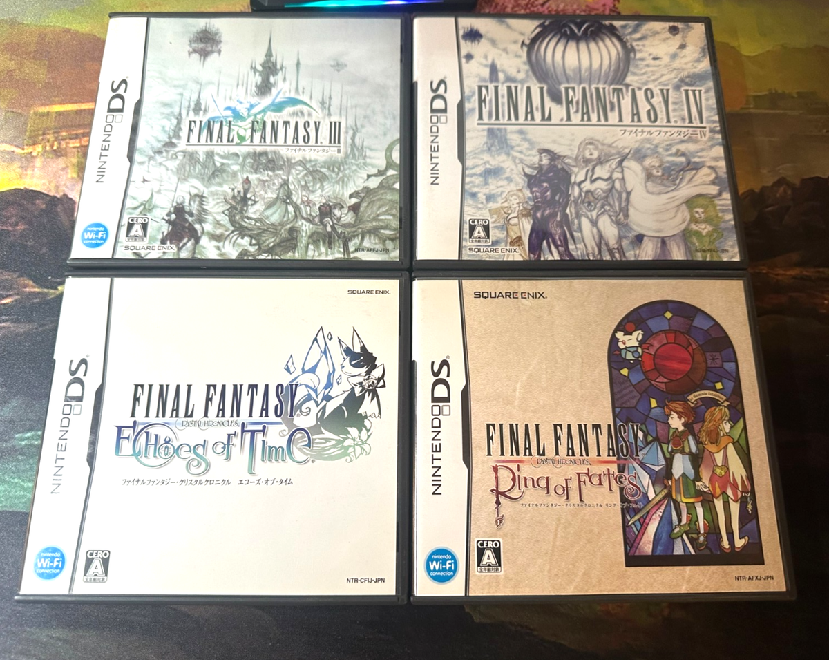 Nintendo DS Final Fantasy IV, III, Echoes of Time, Ring of Fates
